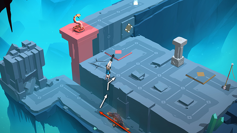 Lara Croft GO screenshot