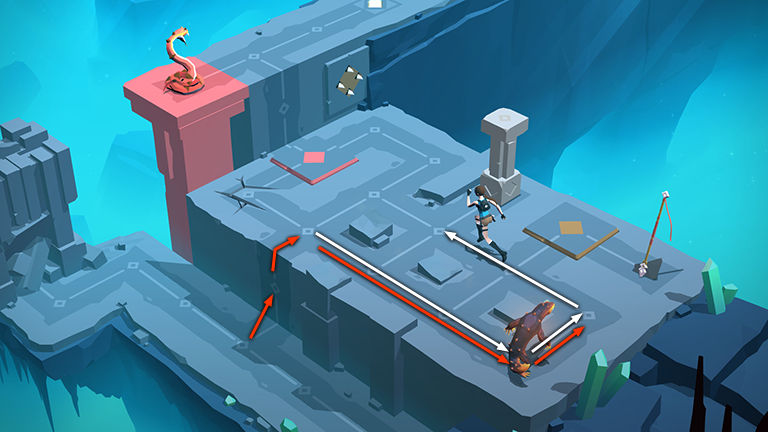 Lara Croft GO screenshot