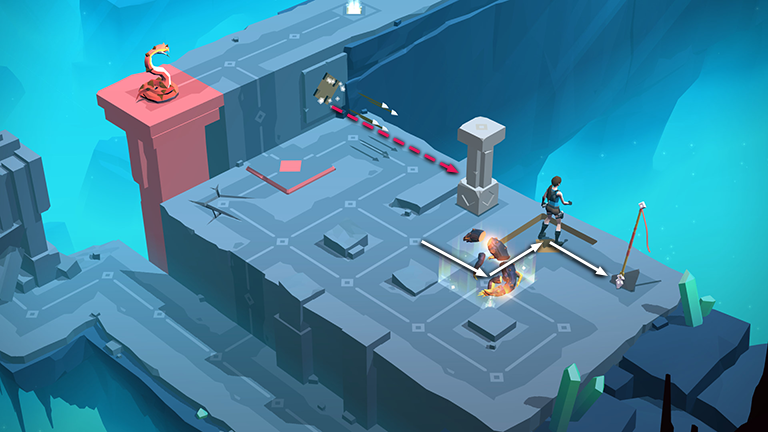 Lara Croft GO screenshot