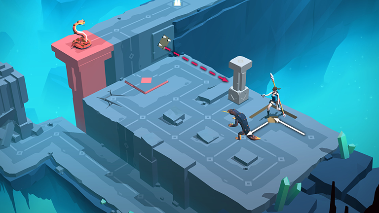 Lara Croft GO screenshot