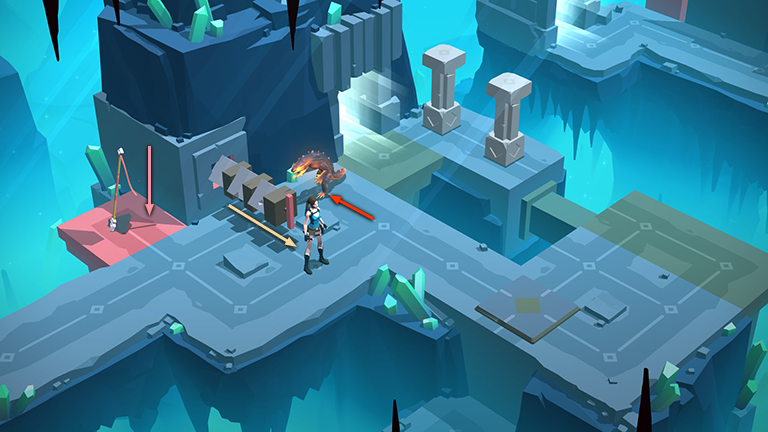 Lara Croft GO screenshot