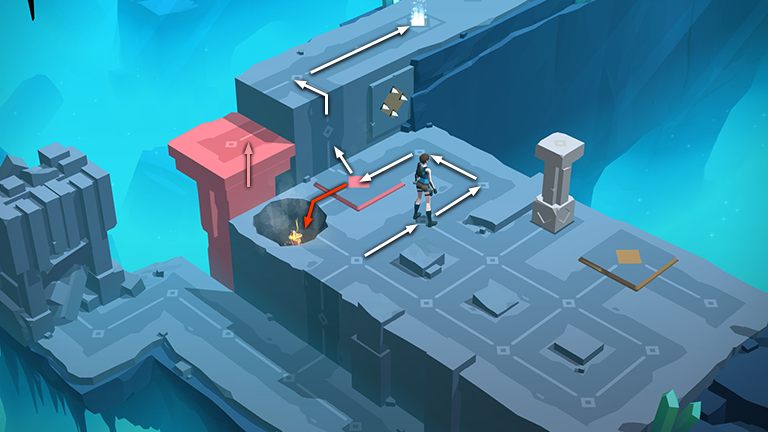 Lara Croft GO screenshot