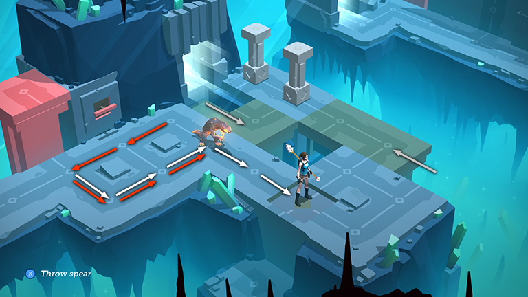 Lara Croft GO screenshot