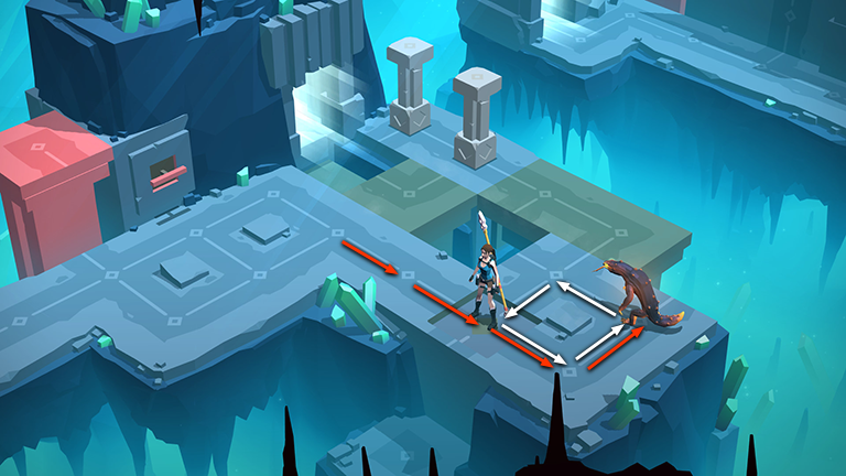 Lara Croft GO screenshot