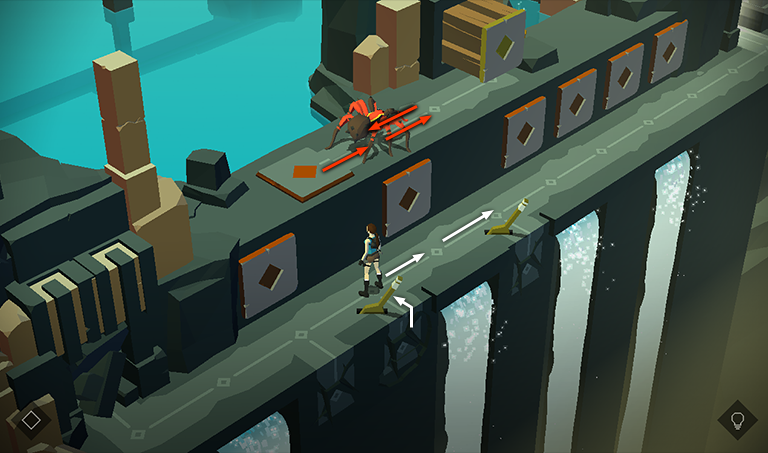 Lara Croft GO screenshot