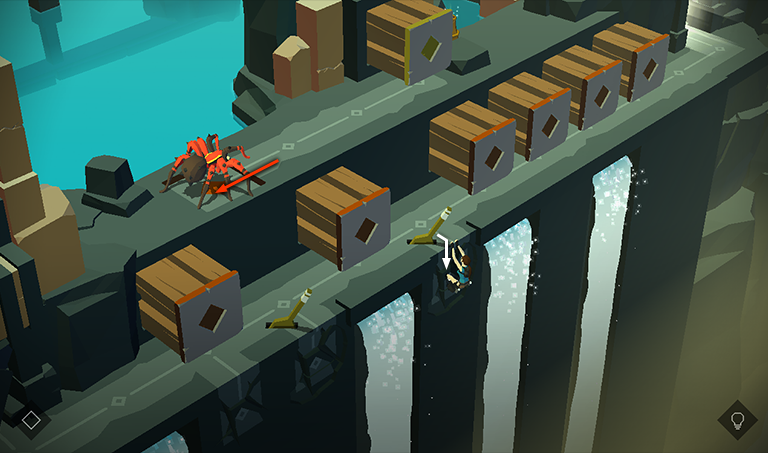 Lara Croft GO screenshot