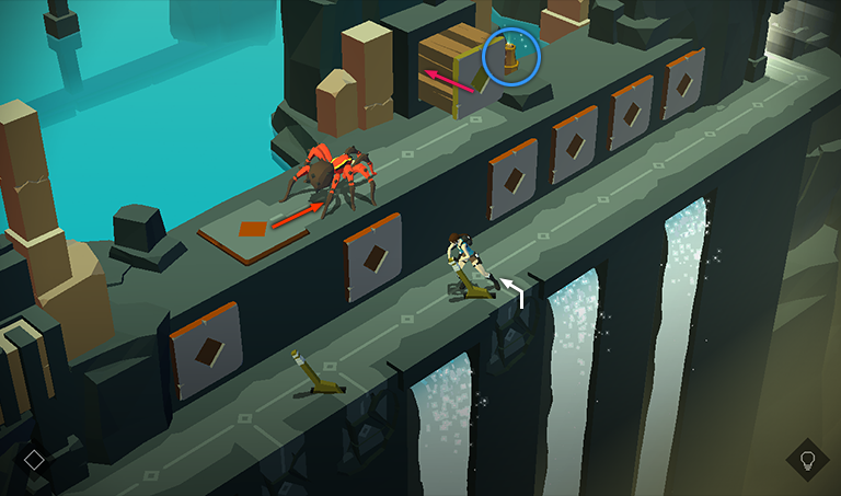 Lara Croft GO screenshot