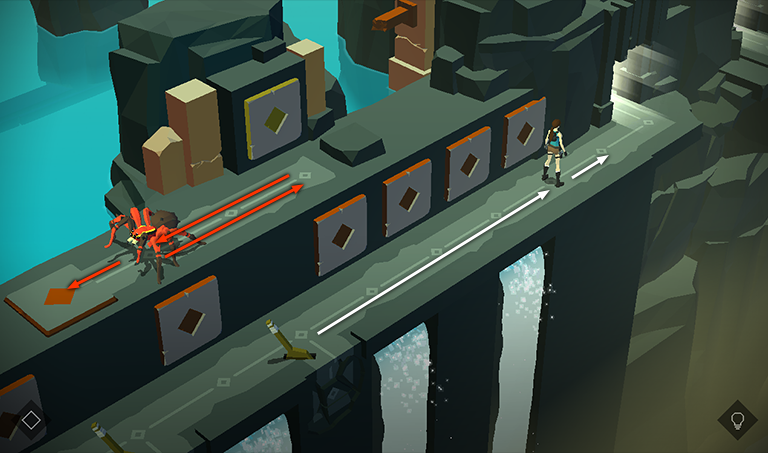 Lara Croft GO screenshot