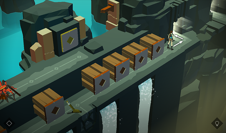 Lara Croft GO screenshot