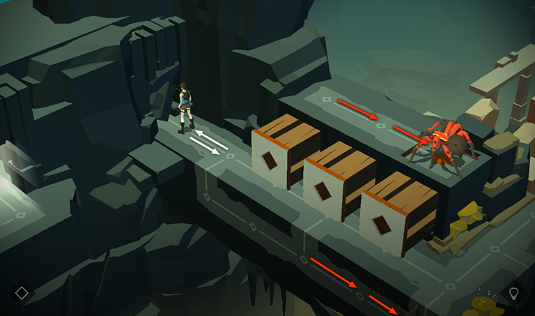 Lara Croft GO screenshot