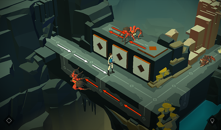 Lara Croft GO screenshot