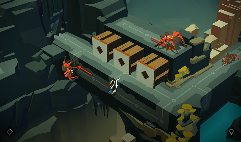 Lara Croft GO screenshot