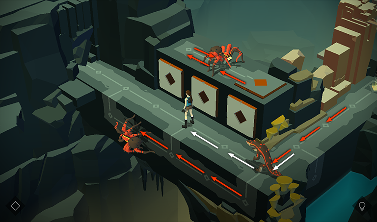 Lara Croft GO screenshot