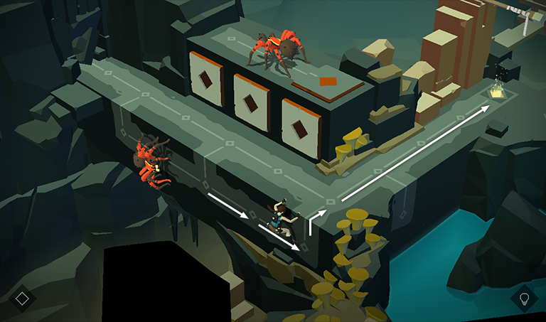 Lara Croft GO screenshot