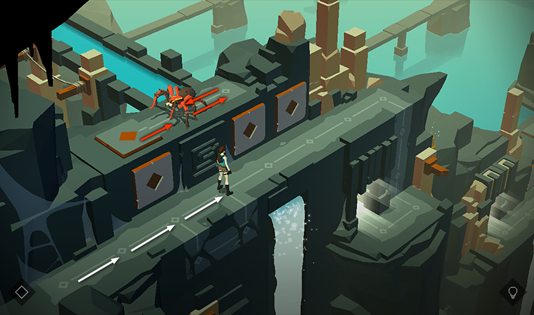Lara Croft GO screenshot