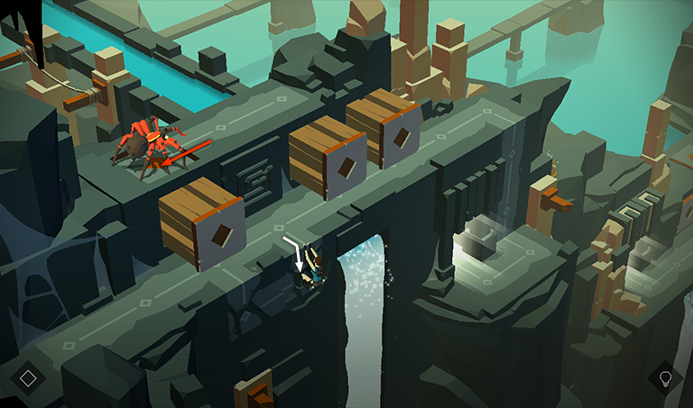 Lara Croft GO screenshot