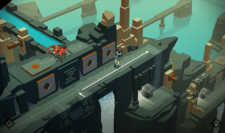 Lara Croft GO screenshot