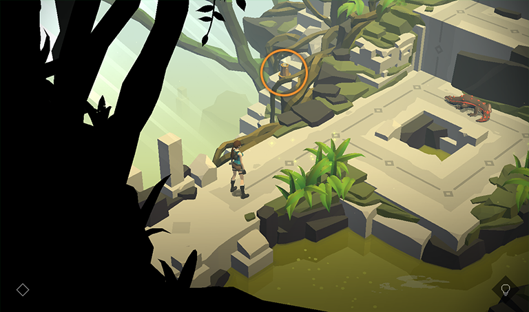 Lara Croft GO screenshot