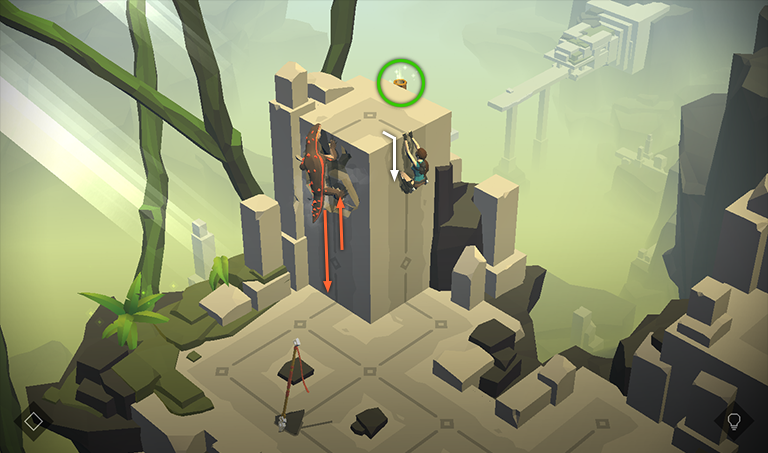 Lara Croft GO screenshot