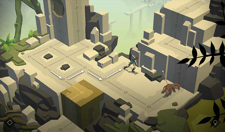 Lara Croft GO screenshot