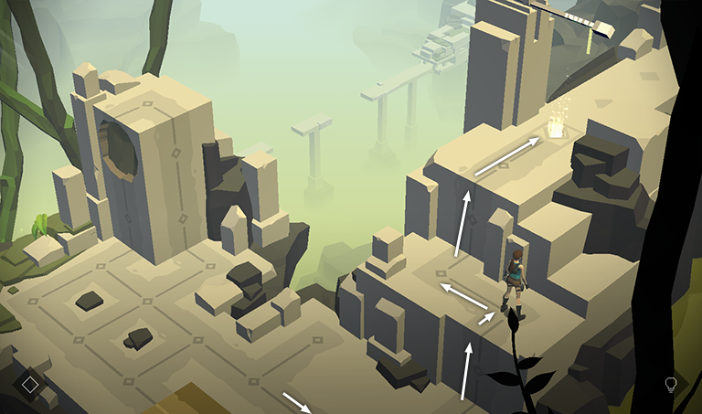 Lara Croft GO screenshot
