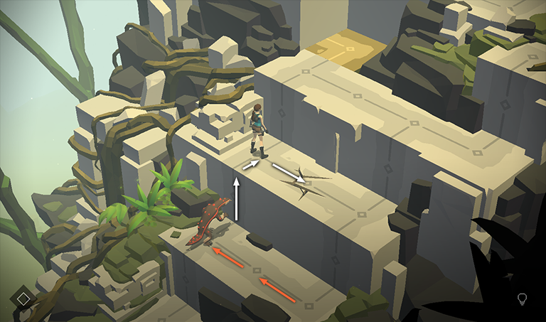 Lara Croft GO screenshot