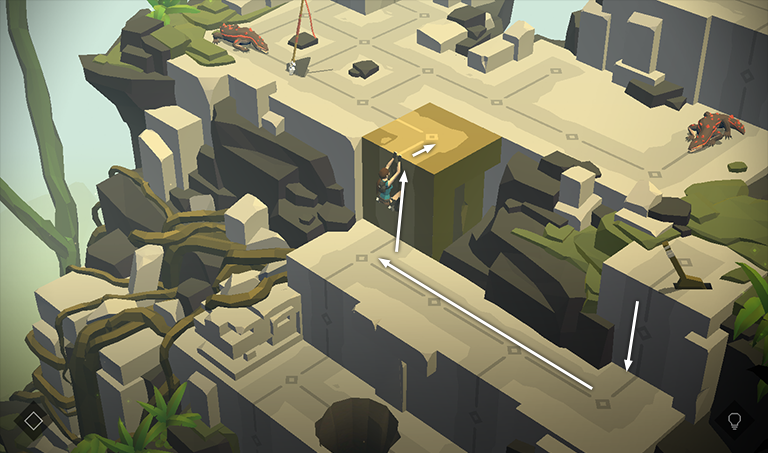 Lara Croft GO screenshot