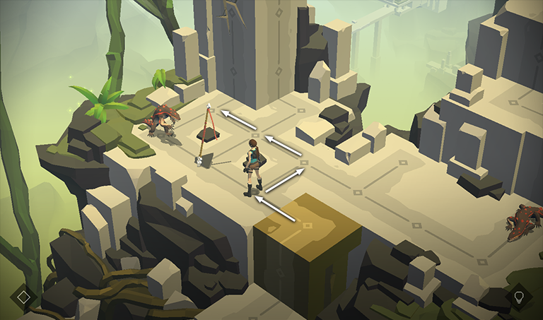 Lara Croft GO screenshot