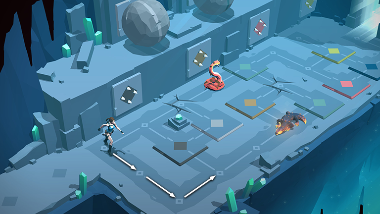 Lara Croft GO screenshot