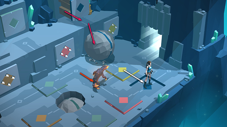 Lara Croft GO screenshot