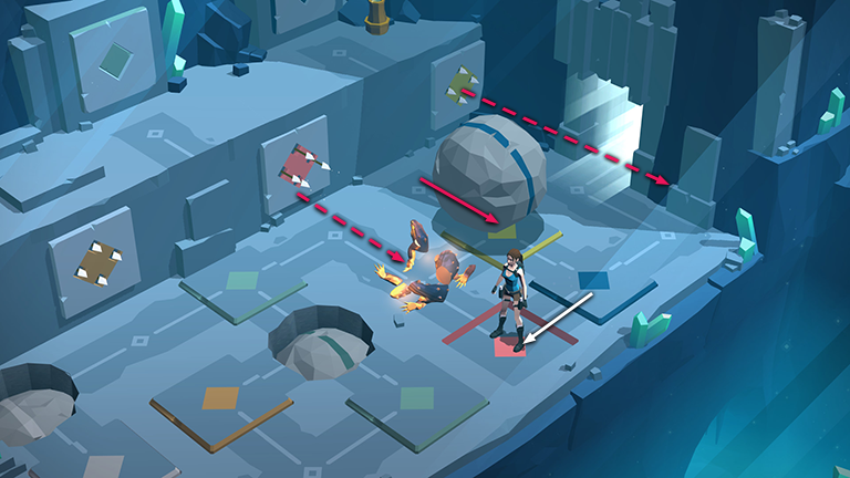 Lara Croft GO screenshot
