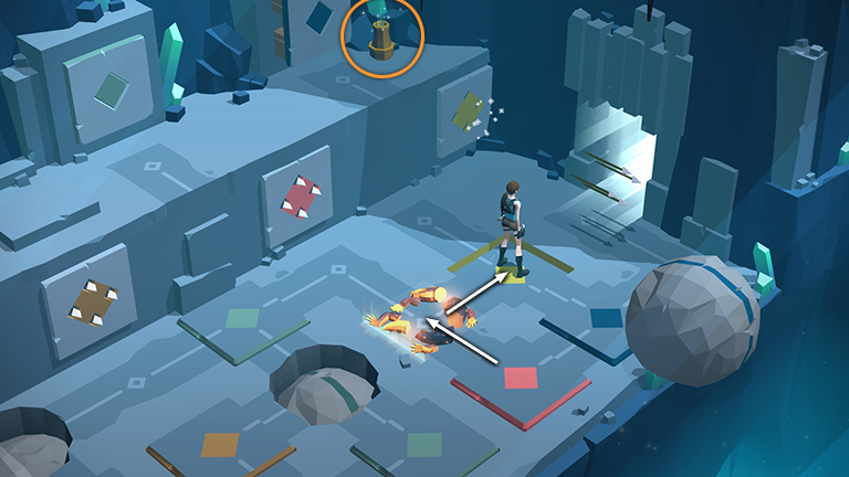 Lara Croft GO screenshot