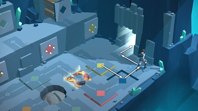 Lara Croft GO screenshot