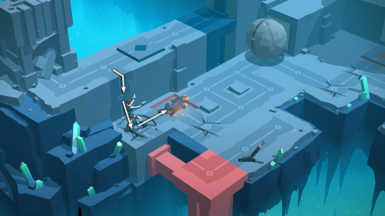 Lara Croft GO screenshot