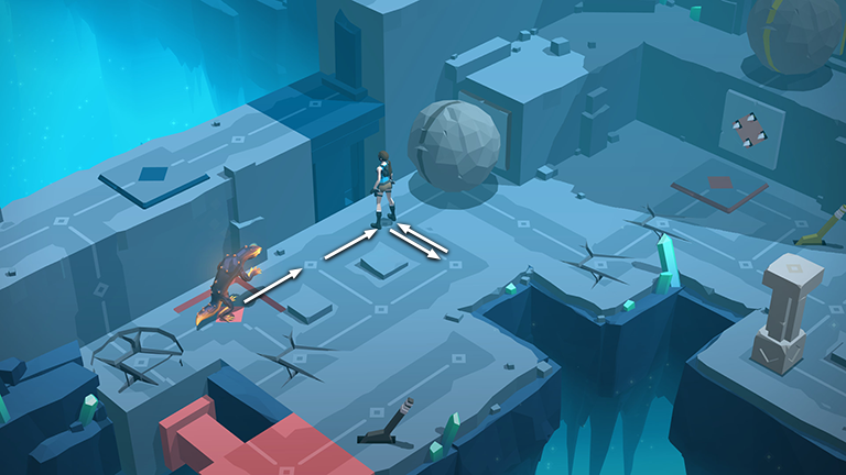 Lara Croft GO screenshot