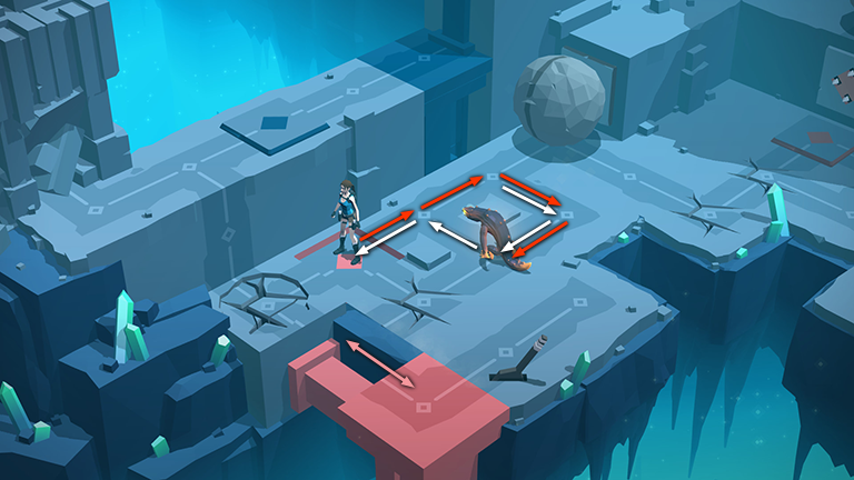 Lara Croft GO screenshot