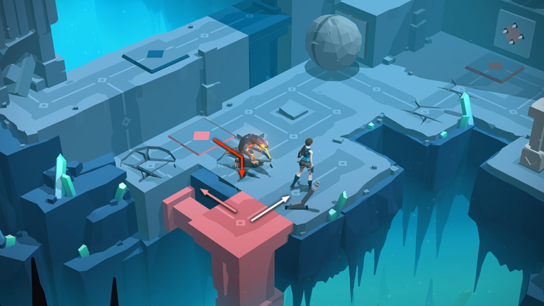Lara Croft GO screenshot