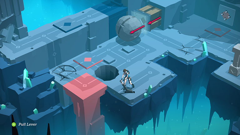 Lara Croft GO screenshot