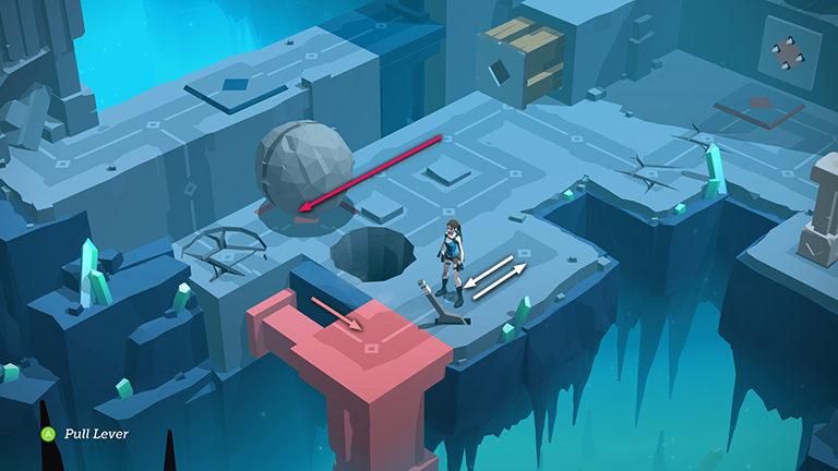 Lara Croft GO screenshot
