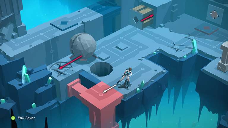 Lara Croft GO screenshot