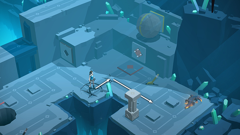 Lara Croft GO screenshot