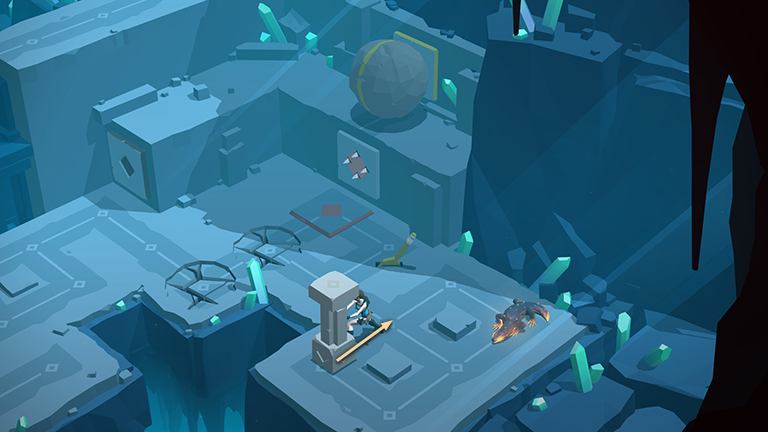 Lara Croft GO screenshot