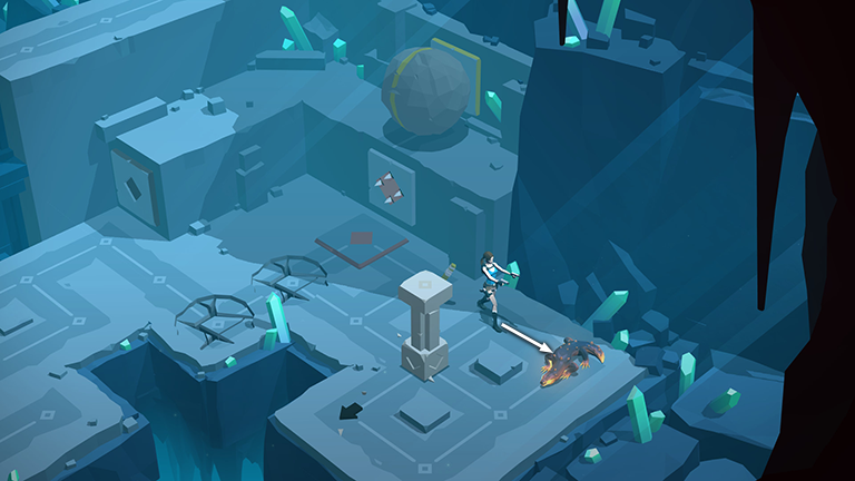 Lara Croft GO screenshot