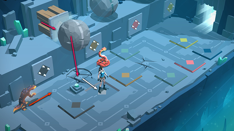 Lara Croft GO screenshot