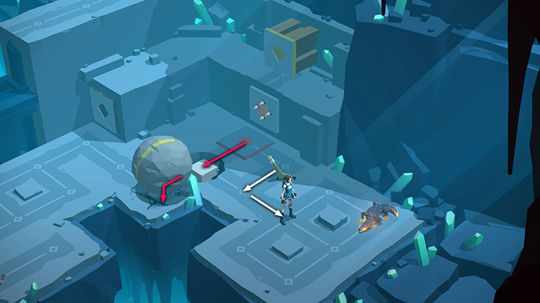 Lara Croft GO screenshot