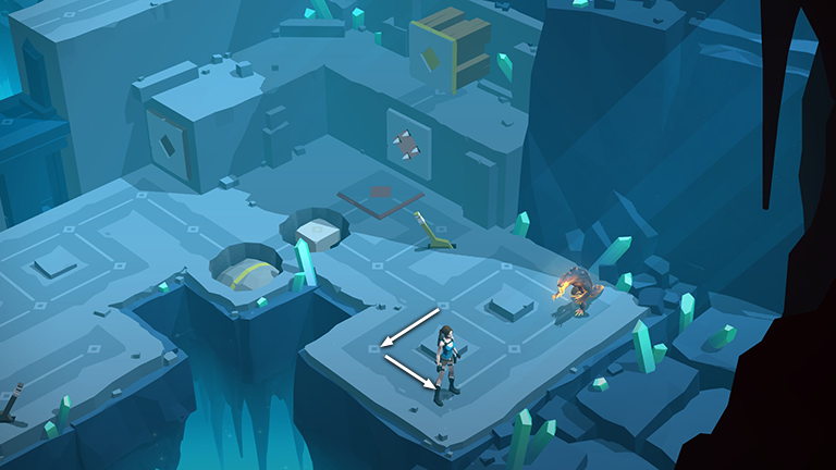 Lara Croft GO screenshot