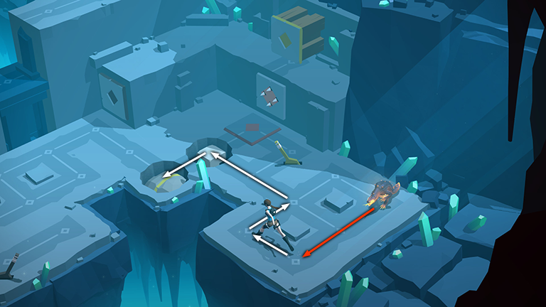 Lara Croft GO screenshot