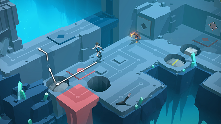 Lara Croft GO screenshot