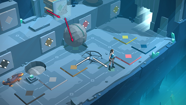 Lara Croft GO screenshot
