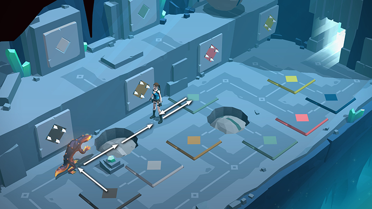 Lara Croft GO screenshot